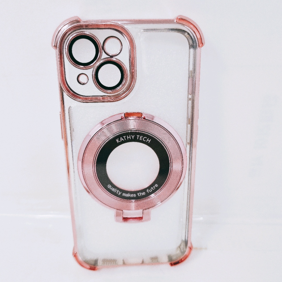[미사용] 아이폰15프로 맥스 맥세이프 14Pro Max 마그네틱 브래킷 / iPhone 15 핑크